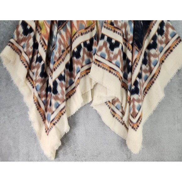 Woven Heart Cardigan Womens One Size Southwestern Cowgirl Casual Open Front - Picture 6 of 10